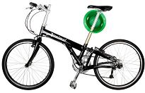 Wieszak rowerowy  CYCLOC SOLO - czarny - 23