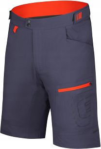 Spodenki rowerowe Etape Freedom 3.0 niebiesko-pomarańczowe