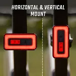 Sigma Hiro 70 – tylne światło rowerowe z funkcją światła hamowania. - 4