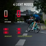 Sigma Nyte 70 – tylne światło rowerowe z funkcją światła hamowania. - 6