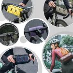 Torebka na kierownicę Rockbros W012 - 2,2L army green - 10