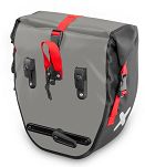 Sakwy rowerowe uniwersalne Extrawheel Rider 30L Polyester Grey/Black - 2