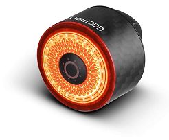 Inteligętna lampa tylna Gaciron LOOP AI - 100 LUM - czarna