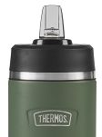 Termos z rozkładaną słomką Thermos Icon 710 ml - zielony - 2