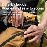 Lekki uchwyt na kierownicę do torby bikepacking Qunature E005 black - 7