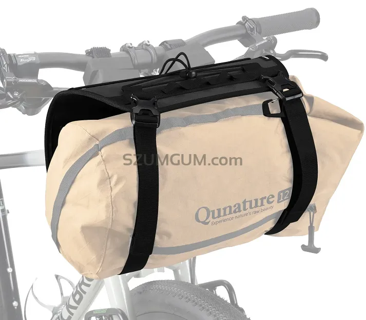 Lekki uchwyt na kierownicę do torby bikepacking Qunature E005 black