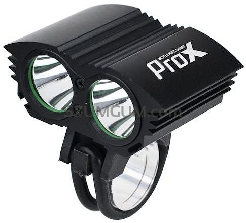 ProX Dual I Power Lampka Led 2xCree 1600 lumenów aku 8000mAh