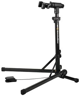 Stojak na rower Topeak PrepStand eUP PRO ze wspomaganie podnoszenia.
