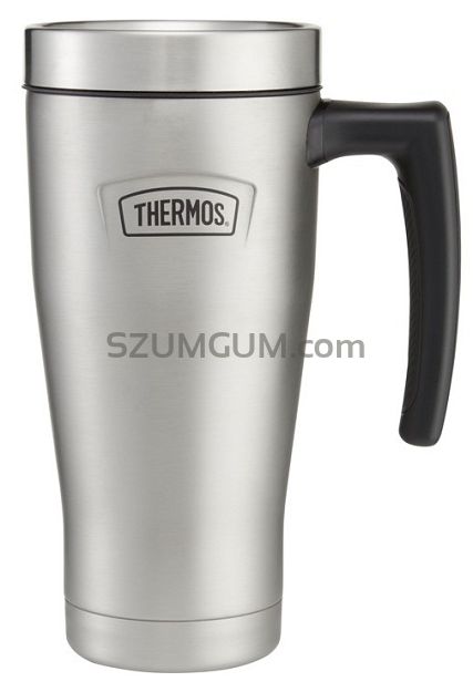 Wodoszczelny termokubek z uchwytem Thermos ICON 470ml - nierdzewny
