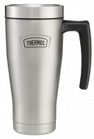 Wodoszczelny termokubek z uchwytem Thermos ICON 470ml - nierdzewny