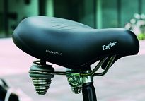 Siodło SELLEROYAL PREMIUM RELAXED 90st. DRIFTER STRENGTEX  żelowe + sprężyny - Czarne - 8