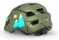 Kask dla najmłodszych MET Hooray - forest zielony - 3