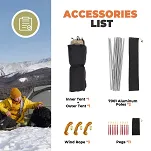 Namiot 1–2 osobowy Qunature 60000101 – oliwkowy - 8