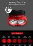 Lampa tylna Gaciron W09 -  60 Lum Usb Auto Start-Stop - 3
