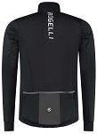 Lekka kurtka softshell Rogelli RADIUS z oddychającymi panelami na lekką zimę, czarna - 2