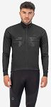 Lekka kurtka softshell Rogelli RADIUS z oddychającymi panelami na lekką zimę, czarna - 3