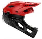Kask z odpinaną szczęką MET Parachute MCR MIPS - fusion red matt glossy - 3