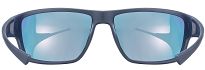 Okulary sportowe UVEX Sportstyle 230 - blue matt / mirror red - 3