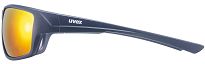Okulary sportowe UVEX Sportstyle 230 - blue matt / mirror red - 4