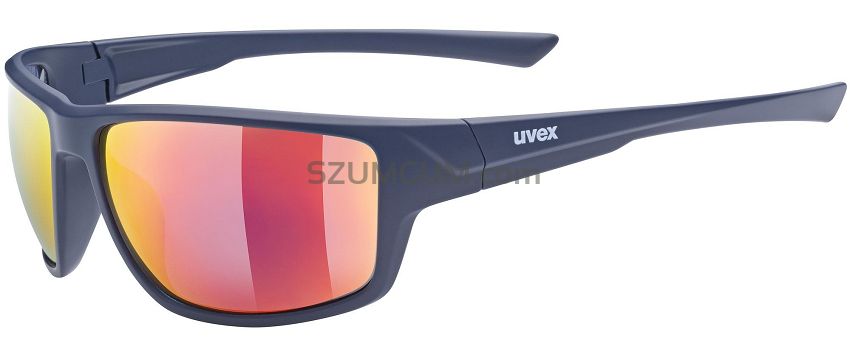 Okulary sportowe UVEX Sportstyle 230 - blue matt / mirror red