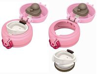 Mobilny termokubek Thermos 350ml coral pink - 3