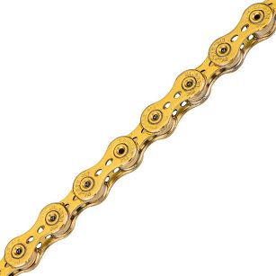 Profesjonalny łańcuch rowerowy TAYA 11-speed, ONZE-111 UL (light), gold