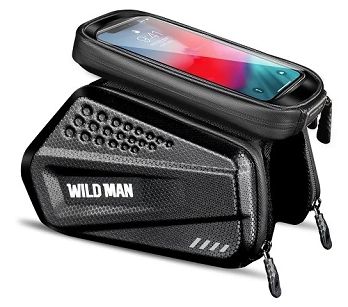 Wodoodporna torebka na telefon na górę ramy - Wild Man XXL ES6