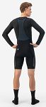 Ocieplane żelowe spodenki rowerowe Rogelli THERMAL DWR z szelkami, czarne - 5