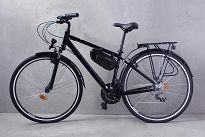 Torba rowerowa pod ramę roweru 1,5L - Wozinsky WBB10BK - 14