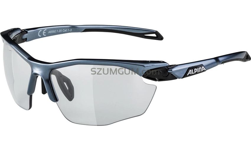 Okulary Alpina TWIST FIVE HR V, szkło S1-3 FOGSTOP- TIN-BLACK
