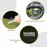 Wodoodporna torba na kierownicę Rockbros AS-145 Road to Sky - 2L zielona - 7