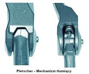 Regulowana stopka do roweru Pletscher Comp Zoom 40 - 4