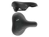 Siodło SELLEROYAL CLASSIC RELAXED 90st. AURORAE unisex piankowe Slow Fit Foam, Foam Matrix, Black Soft touch Mokka + elastomery 793g - 2
