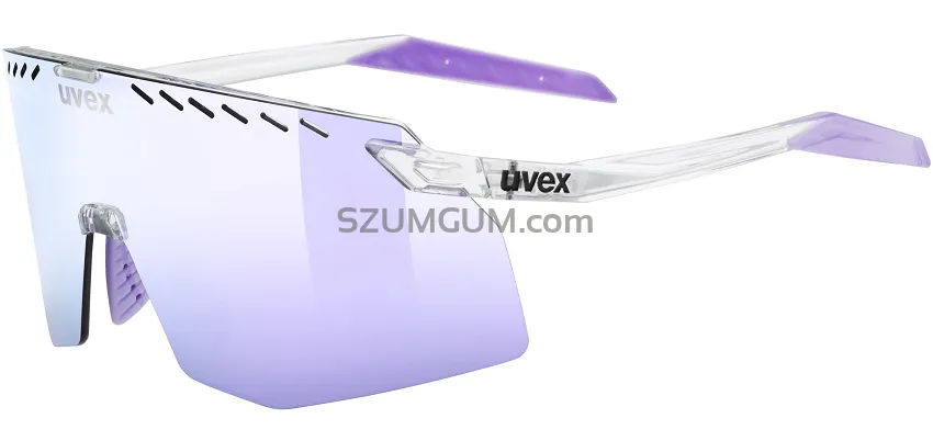 Okulary Uvex Pace Stage - clear / mirror pink