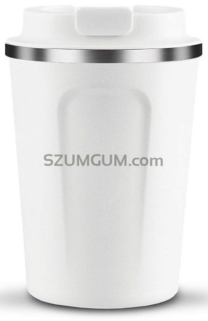Asobu Cafe Compact kubek termiczny 390ml biały