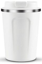 Asobu Cafe Compact kubek termiczny 390ml biały
