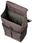 Troba boczna Basil Move commuter bicycle bag MIK Hooks / single pannier bag / 15 litres / brown - 4