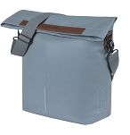Torba rowerowa Basil City Shopper Vegan Leather, 16l - blue - 2