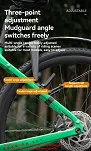 Komplet uniwersalnych błotników Rockbros 700C / gravel / MTB 26–27.5