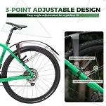 Komplet uniwersalnych błotników Rockbros 700C / gravel / MTB 26–27.5