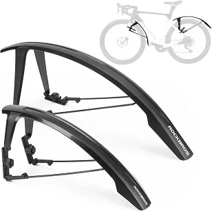 Komplet uniwersalnych błotników Rockbros 700C / gravel / MTB 26–27.5"