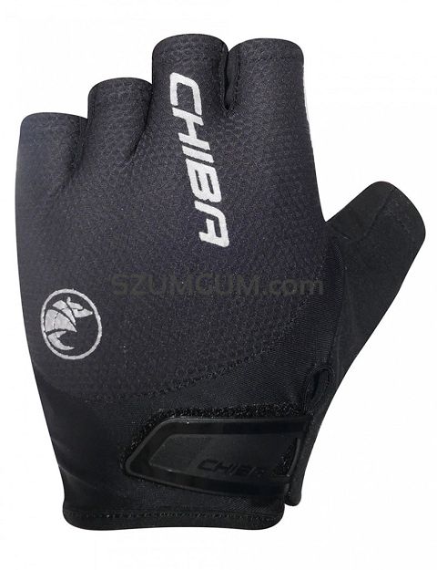CHIBA rękawiczki rowerowe GEL AIR -  czarne
