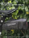 Torebka podsiodłowa Gaciron Bird Nest-100 (0.8 l) black - z inteligentnym światłem ostrzegawczym - 10