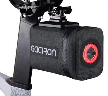 Torebka podsiodłowa Gaciron Bird Nest-100 (0.8 l) black - z inteligentnym światłem ostrzegawczym