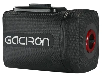 Torebka podsiodłowa Gaciron Bird Nest-100 (0.8 l) black - z inteligentnym światłem ostrzegawczym