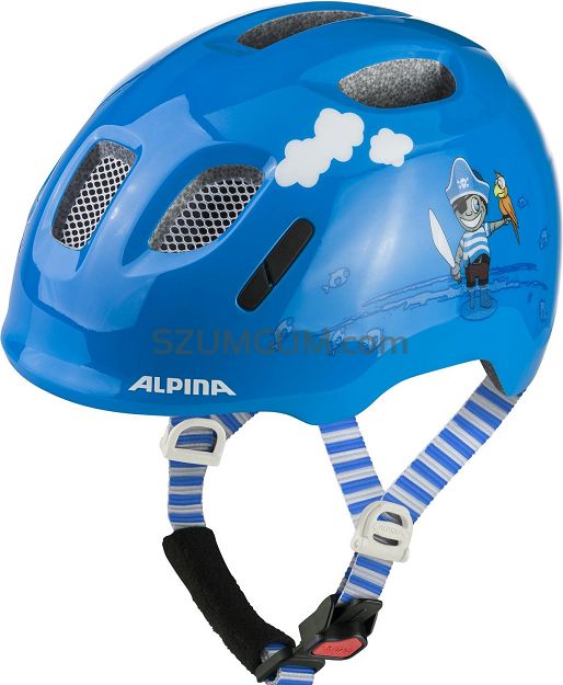 Kask rowerowy dziecięcy Alpina XIMO 2 - AHOI GLOSS