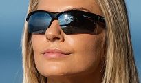 Okulary TIFOSI VERO POLARIZED gloss black (1szkło Smoke POLARYZACJA 12,1% transmisja światła) - 8