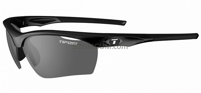 Okulary TIFOSI VERO POLARIZED gloss black (1szkło Smoke POLARYZACJA 12,1% transmisja światła)