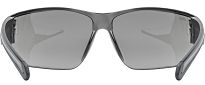 Okulary sportowe UVEX Equate - black matt / mirror smoke - 3