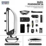 Torba pod ramę roweru Rockbros  Road to Sky TL003, 2 L, wodoodporna, biała - 5